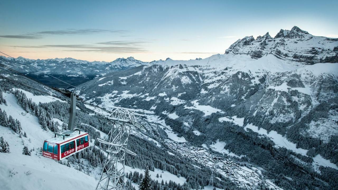 Appartement A La Montagne Champéry Exterior photo